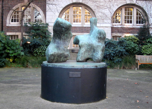 Henry Moore Two Piece Reclining Figure